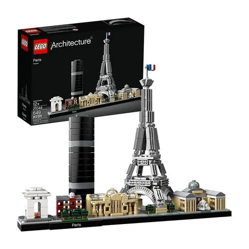 LEGO Architecture (21044) Paris Skyline Building Set - Louvre, Eiffel Tower