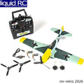 Rage RC A1304V2 Messerschmitt Bf 109 Micro Rtf Airplane with Pass Pilot Assist S