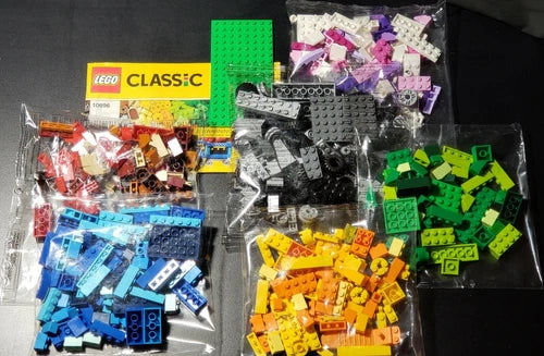 Lot of Six 6x484pcs=2904pcs LEGO 10696 NISP Bricks Only *NO Plastic Containers