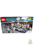LEGO SPEED CHAMPIONS: Mclaren Mercedes Pit Stop (75911) Open Box