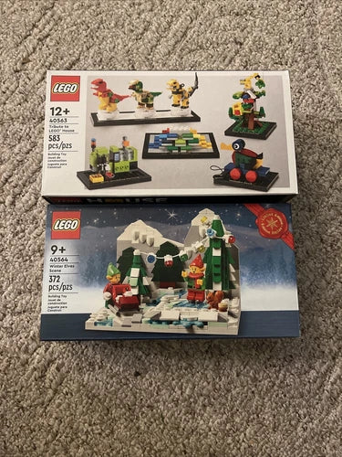 LEGO 40563 Tribute to LEGO House & 40564 Winter Elves scene IN STOCK