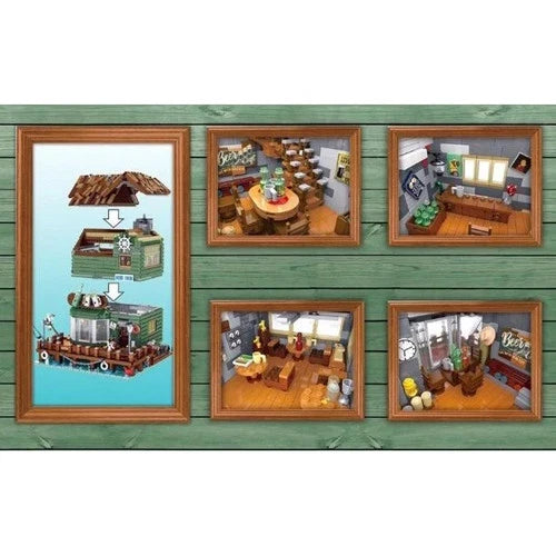 Harbortown Tavern Modular City Building Blocks Set General Jim's Toys & Bricks