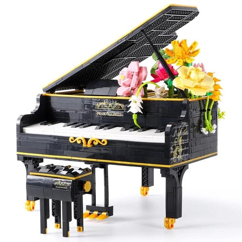 1306pcs Mini Ideas Piano Model Building Block Set