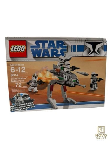 MEOW Star Wars 8014 Clone Walker Battle Pack New Sealed Retired Set 72 Pcs