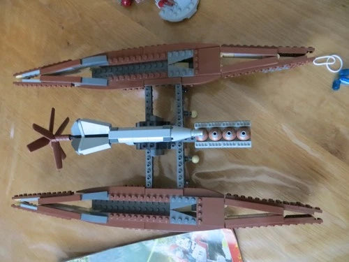 LEGO Star Wars 7260 Wookie Catamaran Excellent with BA / NO FIGURES