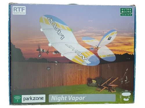 ParkZone Night Vapor Ultra Micro RC Airplane RTF PKZ3300 BODY ONLY NEW MINT