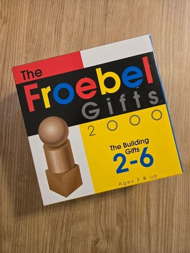 The Froebel Gifts 2000 The Building Gifts 2-6 Wooden Educational Block Set