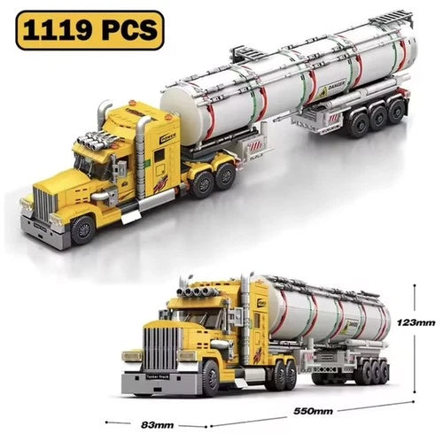2026 American Conventional Truck Building Blocks Set 1119PCS