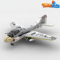 MOC-130722 A-6E Intruder fighter plane building blocks Toys Birthday Gift set
