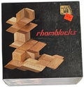 Tensegrity Systems Corporation 1990 Rhomblocks Wooden Building Set
