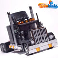 MOC-65389 American Semi-Trailer Truck building blocks Toys Christmas gift