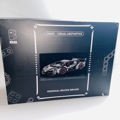 1:8 Technic Supercar 3358PCS Building Blocks Lamborghini Style Model Kit KBOX 10