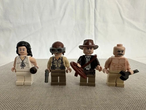 MEOW Indiana Jones: Flight Of The Flying Wing (7683). Complete Set! No Box!