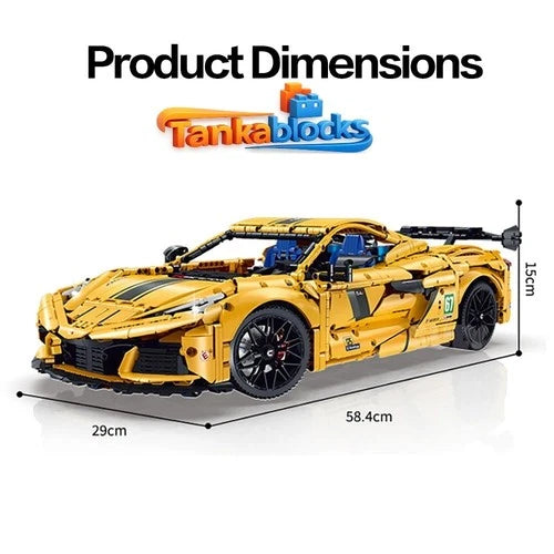 MOC McLaren Technic Racing Car Building Blocks 3372PCS birthday gift