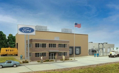 Walthers Cornerstone ~ HO Scale ~ Ford Stamping Plant ~ Kit ~ 933-4140