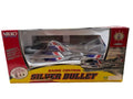 VTG Nikko Silver Bullet RC Racing Boat 49MHz Full Function NOB - Rare 9.6V
