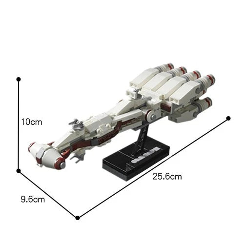 Modubrix The Rebellion Model 1125 Pieces Building Kit Set for Collection