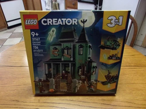 New/Factory Sealed 2025 Lego Creator 31167 3 in 1 Haunted Mansion Set