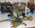 Vintage Mega Bloks Dragons 9885 Marauders Cliff - COMPLETE