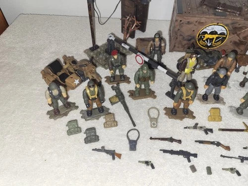 Call of Duty Mega Construx World War II WW2 Sets & Figure Lot Heroes Etc