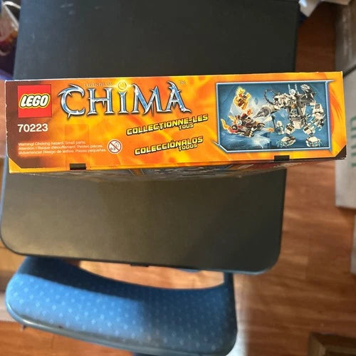 LEGO LEGENDS OF CHIMA: Icebite's Claw Driller (70223) NIB FS