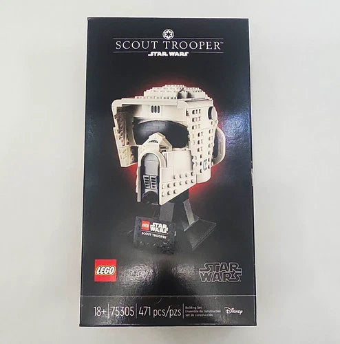 NEW AND RETIRED !!! LEGO Star Wars Scout Trooper Helmet 75305 471pcs