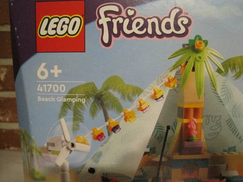 2022 LEGO FRIENDS 41700 BEACH GLAMPING 380 PIECES--NEW
