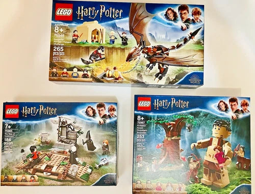 Lot Of 3 Harry Potter MEOW Sets New/sealed