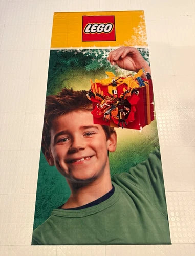 MEOW Ninjago Store Display Banner Christmas Gift RARE