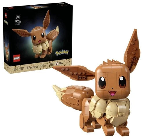 LEGO Pokémon Eevee - Collectible Building Set 72151 Sealed Brand New 🔥