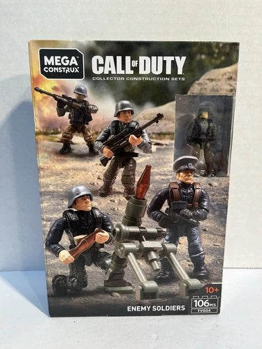 Call Of Duty Mega Construx Enemy Soldiers