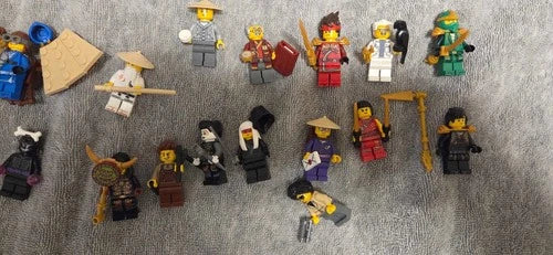 LEGO NINJAGO 71861 The Old Town 15th Anniversary Minifigure Lot 18 Figures
