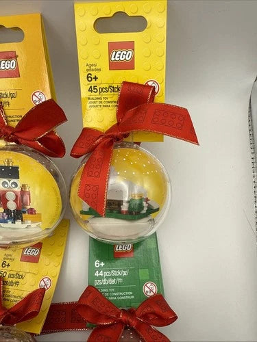 LEGO Seasonal: Gifts Holiday Ornaments Lot