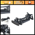 4X4 On-Road RC Car Chassis Frame Kit - 1/10 Scale Hobby Grade, DIY Customizable