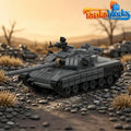 MOC-191237 military T-64BV tank DIY Model building blocks Toys Christmas gift