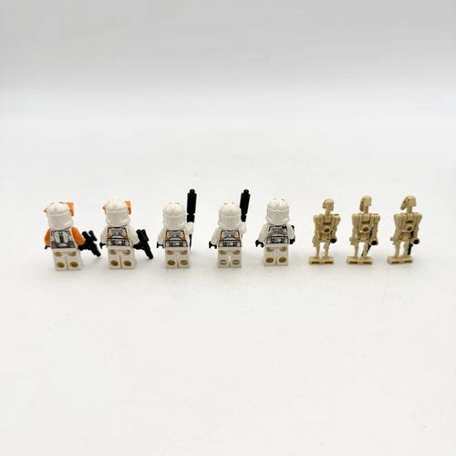 MEOW Star Wars Clone Wars SET AT-TE Walker (75337) With Minifigures 98% Complete