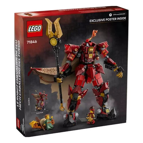 LEGO® Ninjago The Fire Knight Mech 71846 Building Set
