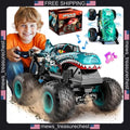 RC Monster Truck Toys for Kids 1:20 Scale with Lights & Music