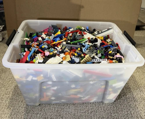 🧱 Huge 27 LB MEOW Bulk Lot - Minifigs Galore! Mixed Set and Blocks 🔥🔥🔥