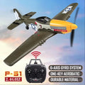 2.4G RC Plane P51 Mustang Radio 4CH 6 Axis RTF Remote Control Fighter Model