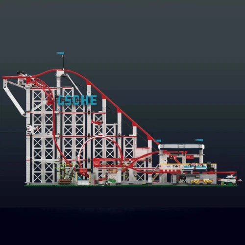 New Roller Coaster 10261 pcs 4124 Creator Expert Building Blocks Toy Gift Set