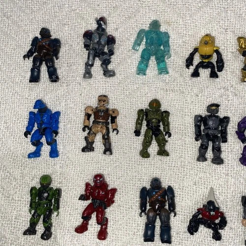 Mega Bloks Halo Mini figures