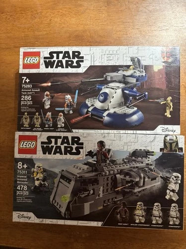 Lego Lot Retired Star Wars Sets New In Box Sealed Sets 75311 And 75283