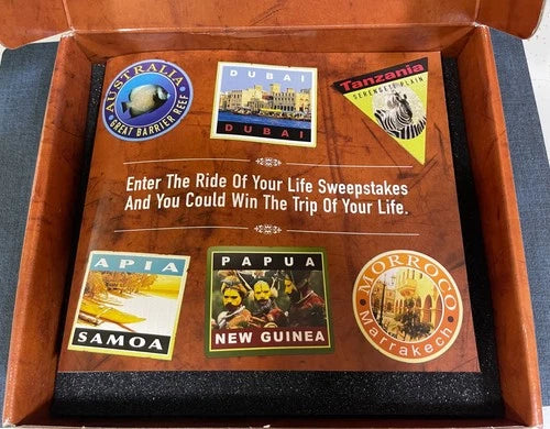 Vintage 2006 Digital River OneNetwork Promo RC Airplane Kit Suitcase Box OpenBox