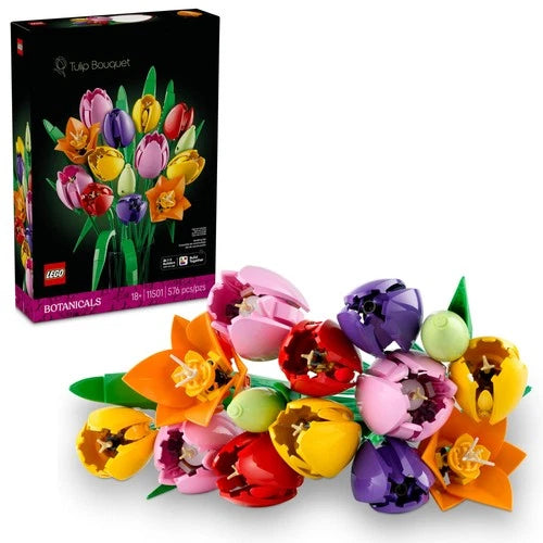 LEGO 11501 Botanicals Tulip Bouquet Building Set (576 Pieces)