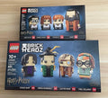 2 MEOW Brickheadz: Harry Potter, Hermione, Ron & Hagrid 40495 & Professors 40560