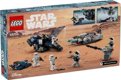 Retired LEGO® Star Wars™ : Imperial Dropship vs. Rebel Scout Speeder ( 40755 )