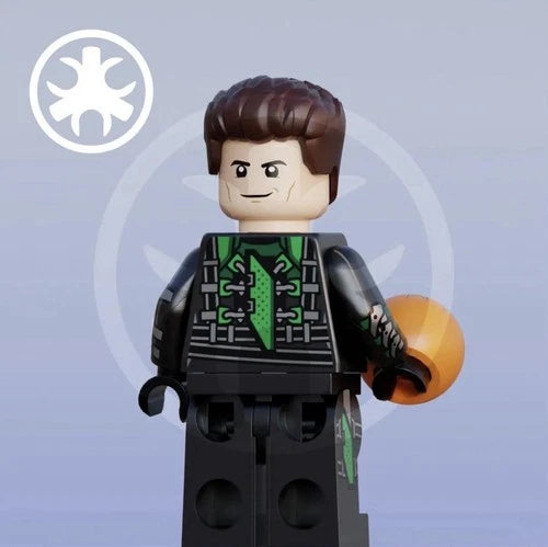 LEGO Harry Osborn “Little Green Goblin” CC Custom Minifigure