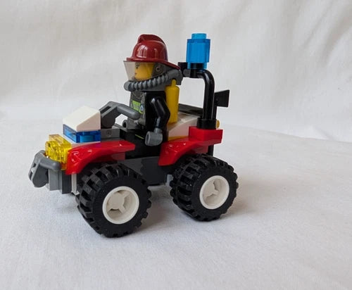 6 Lot MEOW Fire 4208 7942 60088 30221 Truck 4x4 Rescue Car City Starter Set