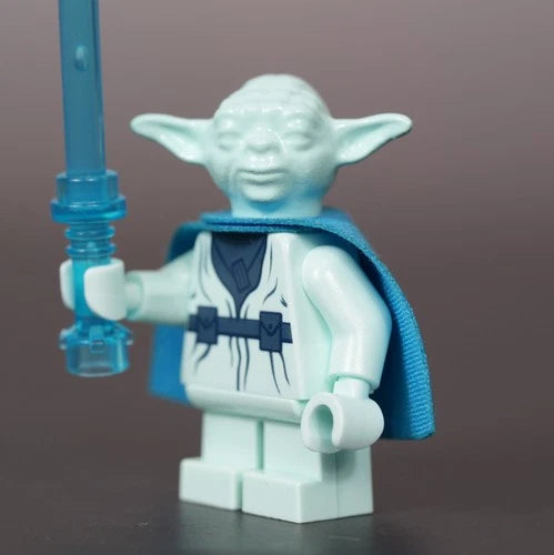 MEOW Star Wars TCS Force Ghost Yoda Minifigure Custom Print on MEOW! rjscustoms